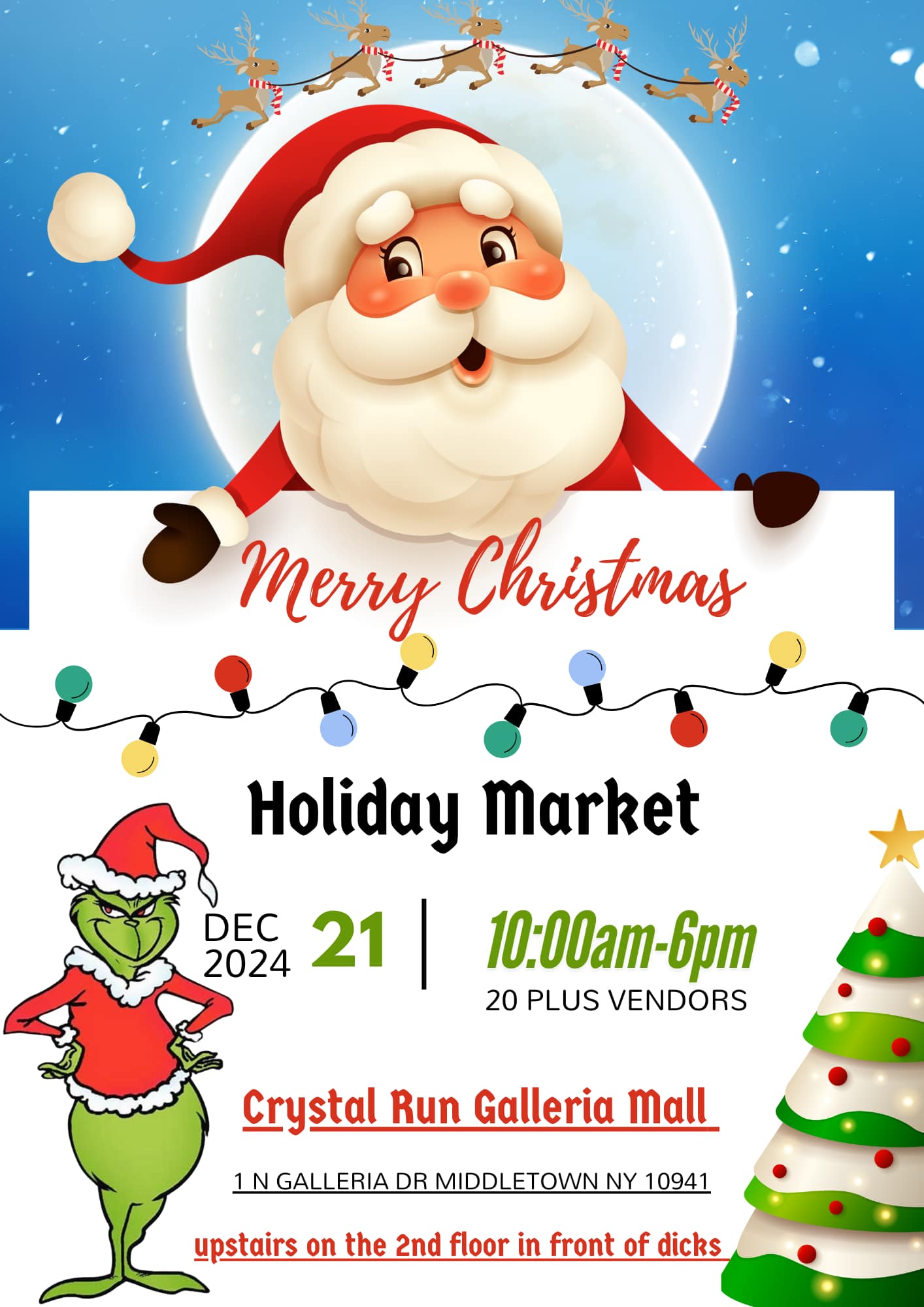 holiday craft fairlast minute holiday shopping shop local crystal run galleria