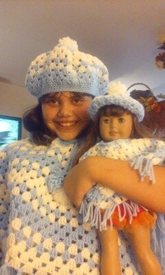 crochet poncho for kids
