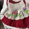 crochet dresses for little girls crochet easter dress handmade easter dress baby's first easter
