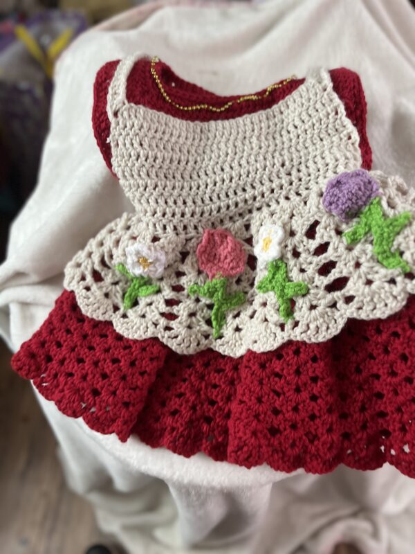 crochet dresses for little girls crochet easter dress handmade easter dress baby's first easter