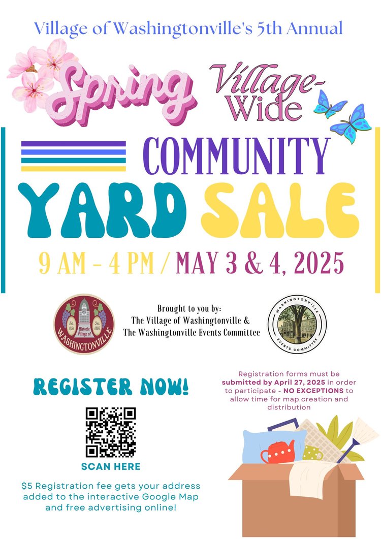 Village Wide Yard Sale in Washingtonville